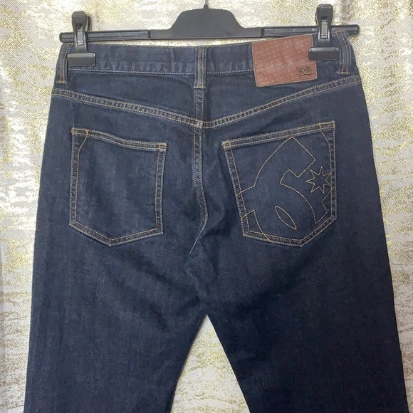 DC Dark Blue Wash Straight Fit Women’s Jeans Size 30*30 - Picture 8 of 13